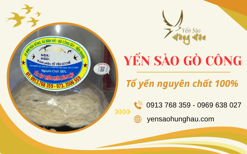 yến sào Gò Công