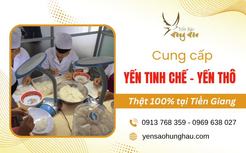 yến tinh chế Tiền Giang